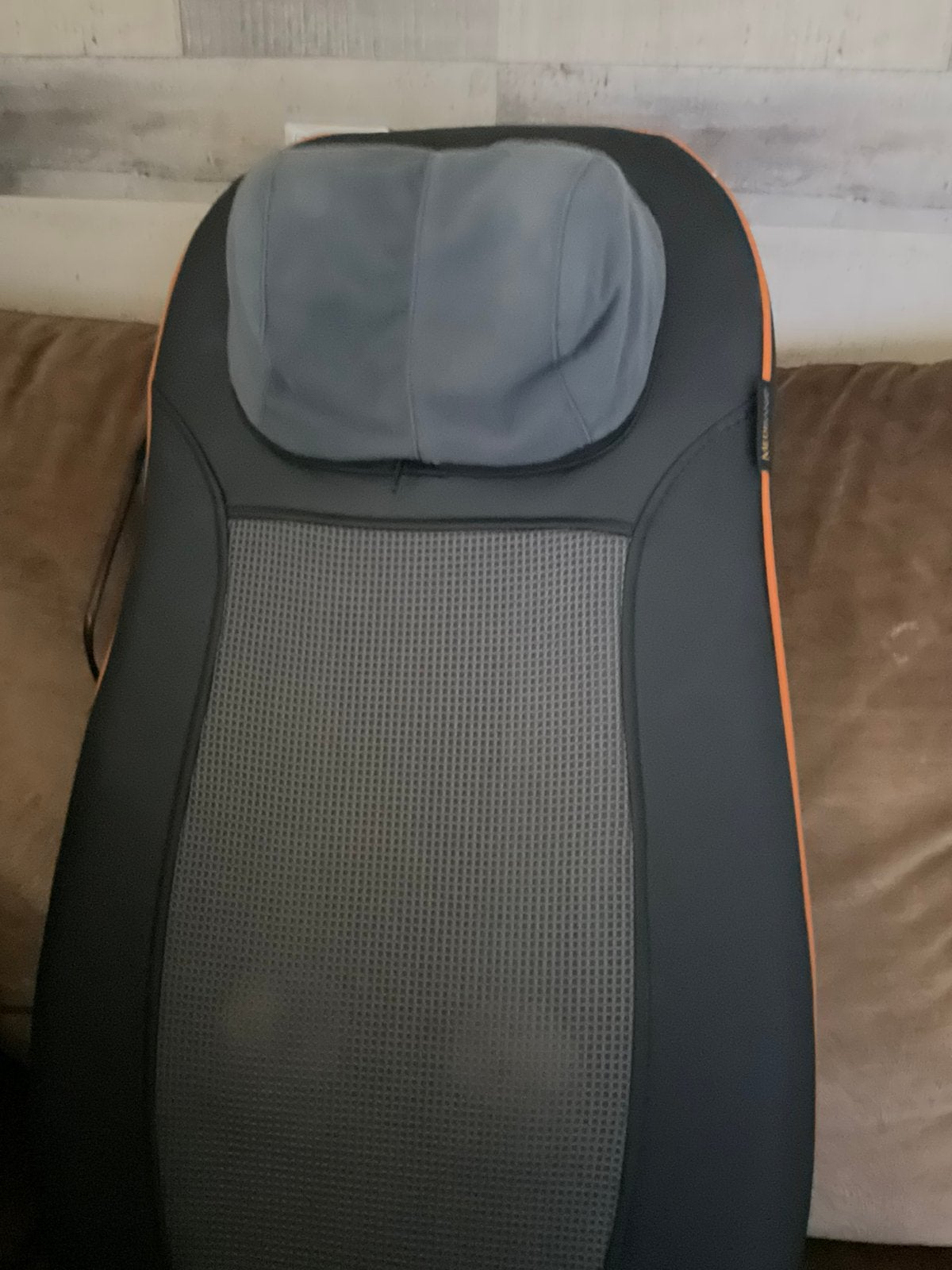 Massagestoel Opzetstuk met Nek- en Rugmassage, Ophalen, Zo goed als nieuw, Massagestoel of Kussen