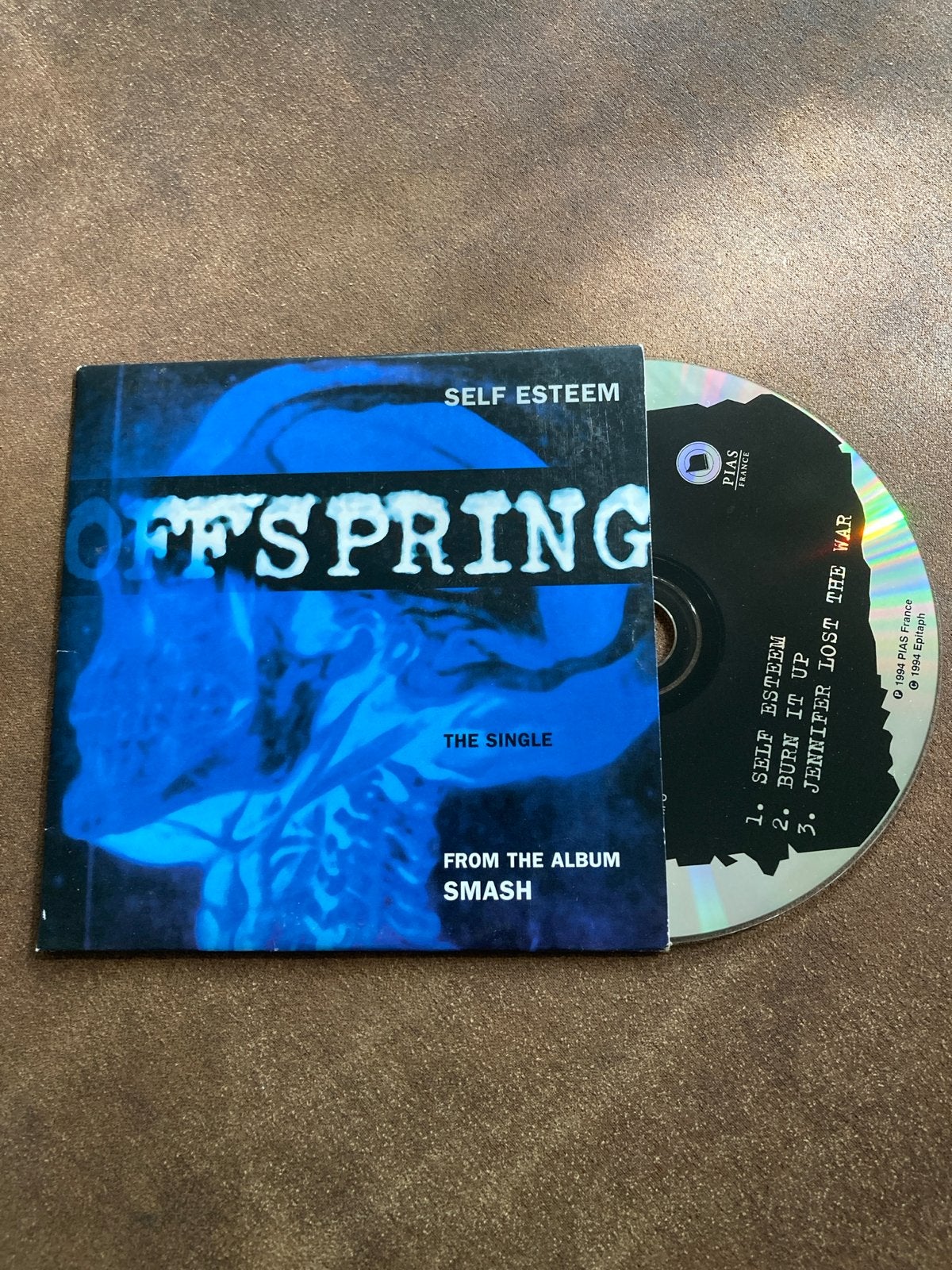 The Offspring - Self Esteem CD Single (uit het album Smash), 1 single, Ophalen of Verzenden, Gebruikt, Rock en Metal