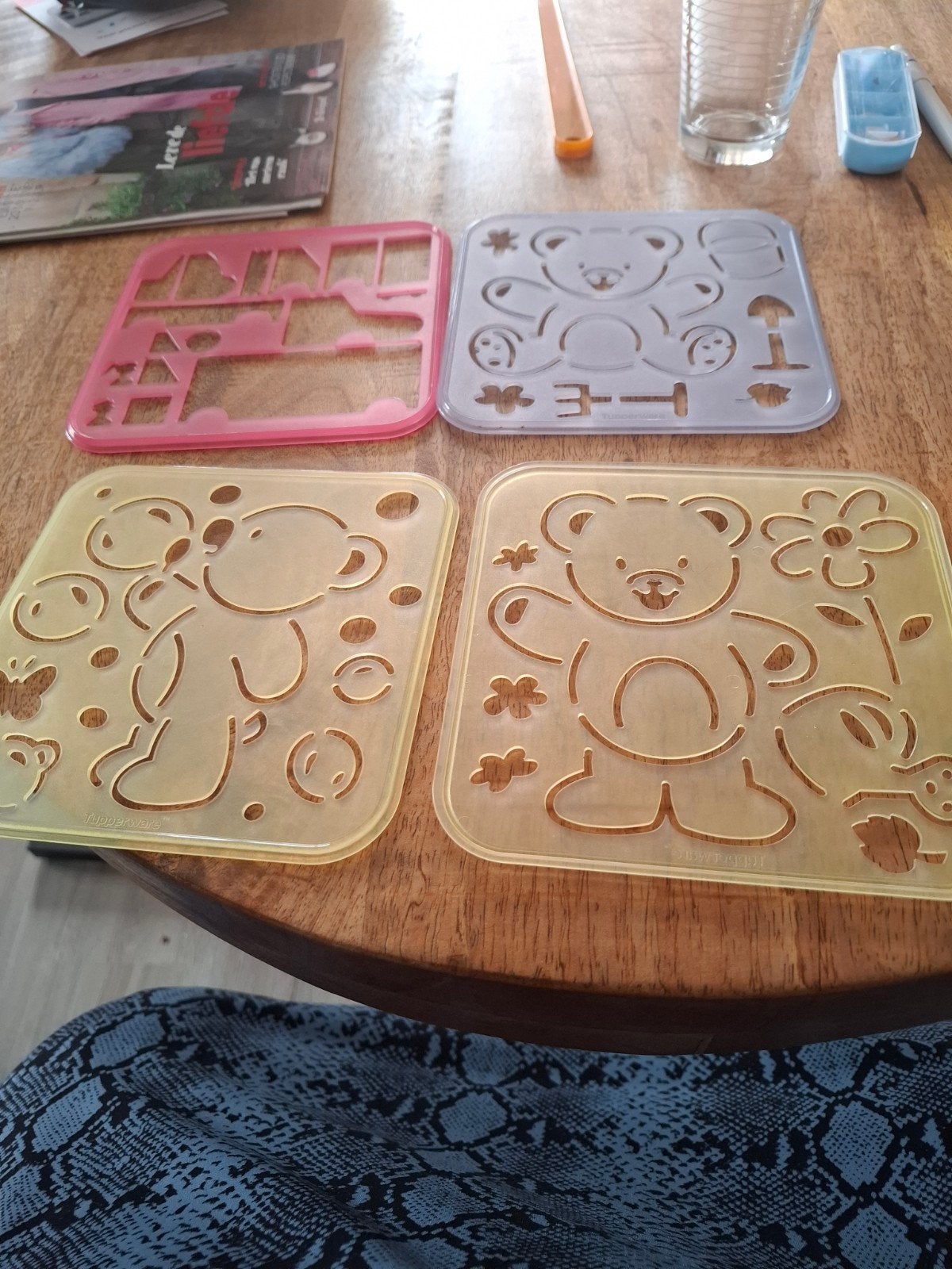 tupperware sjablonen, Ophalen, Zo goed als nieuw