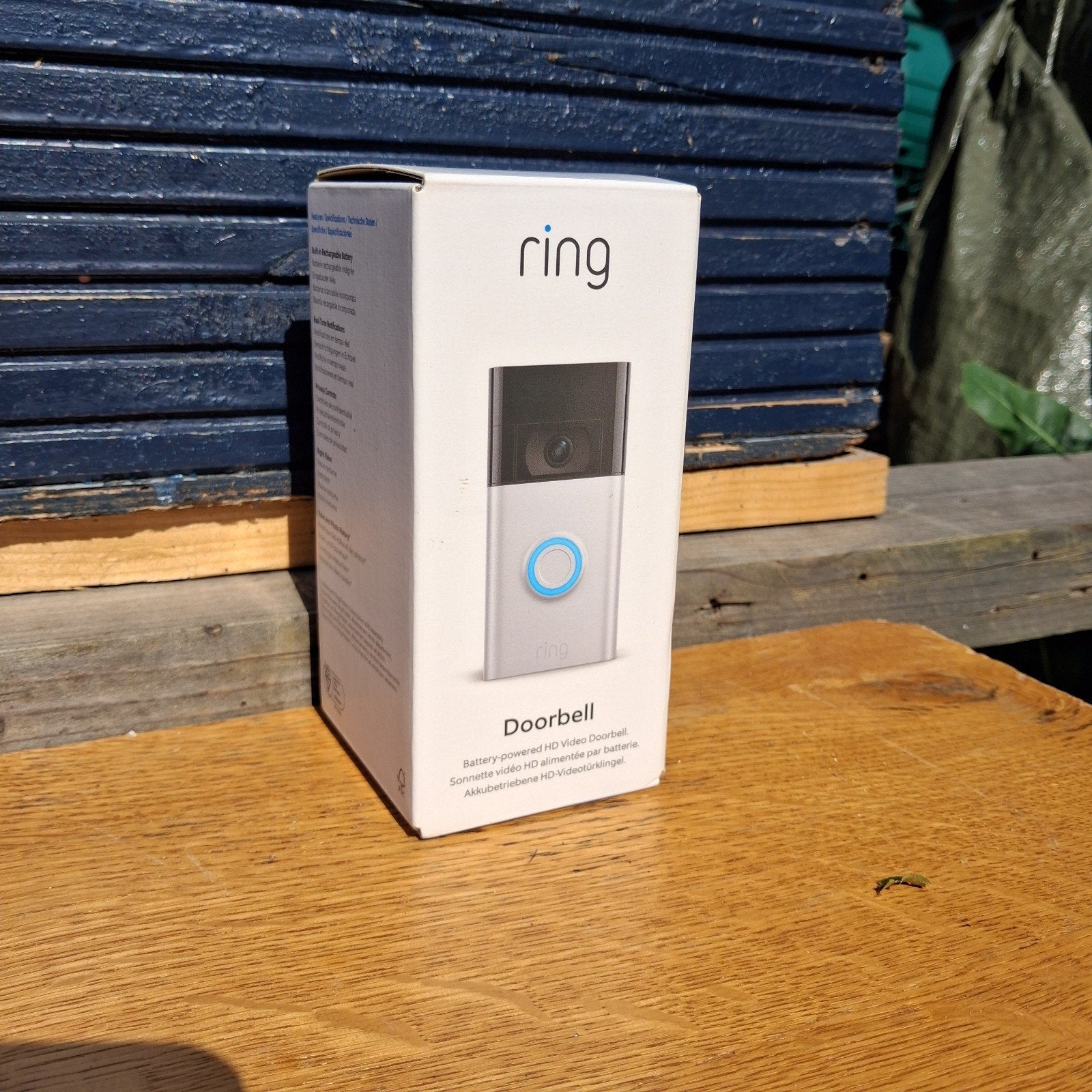 Ring deurbel nieuw in doos., Ophalen, Bewegingsdetectiesensor, Nieuw, Draadloos