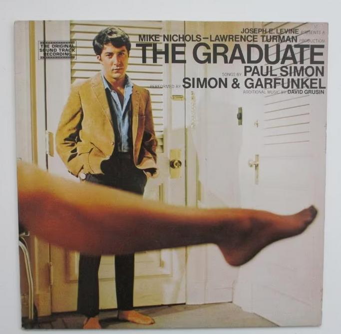 LP Paul Simon and Garfunkel, The Graduate, Verzenden, Zo goed als nieuw, 12 inch