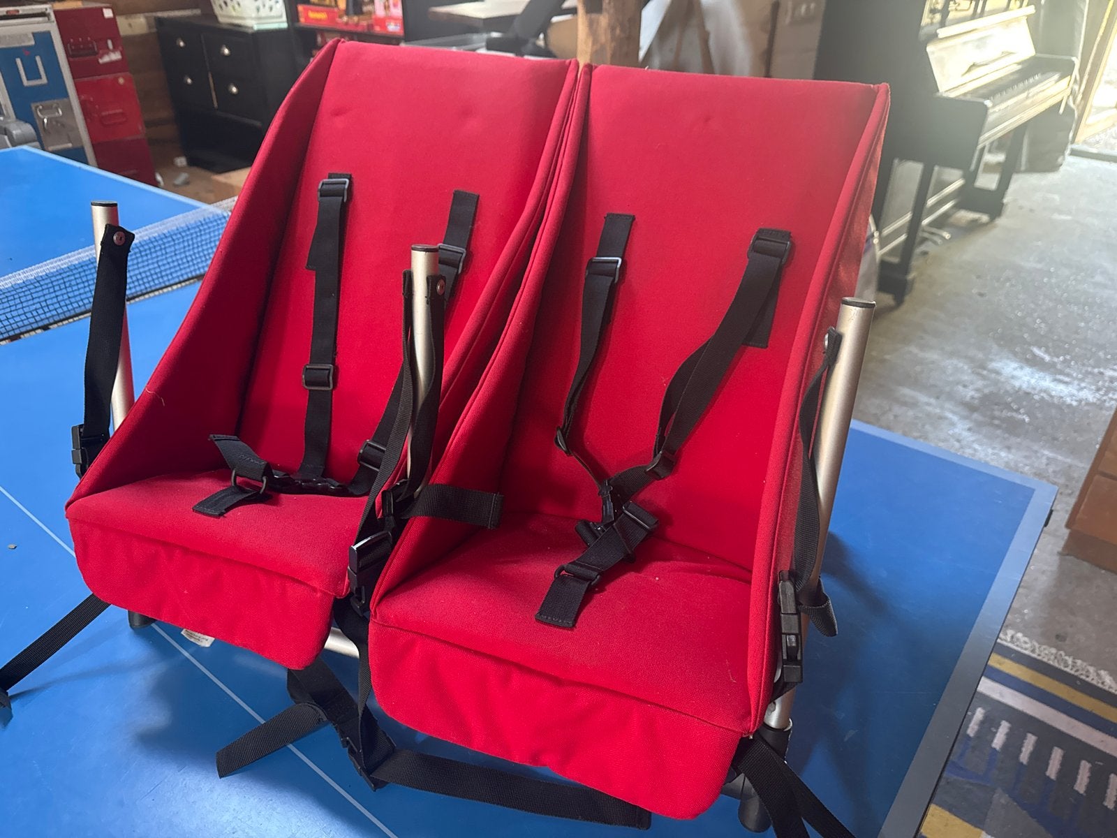 Duo stoeltje voor de Rambler, Gebruikt, Duowagen, Ophalen, Kinderwagen