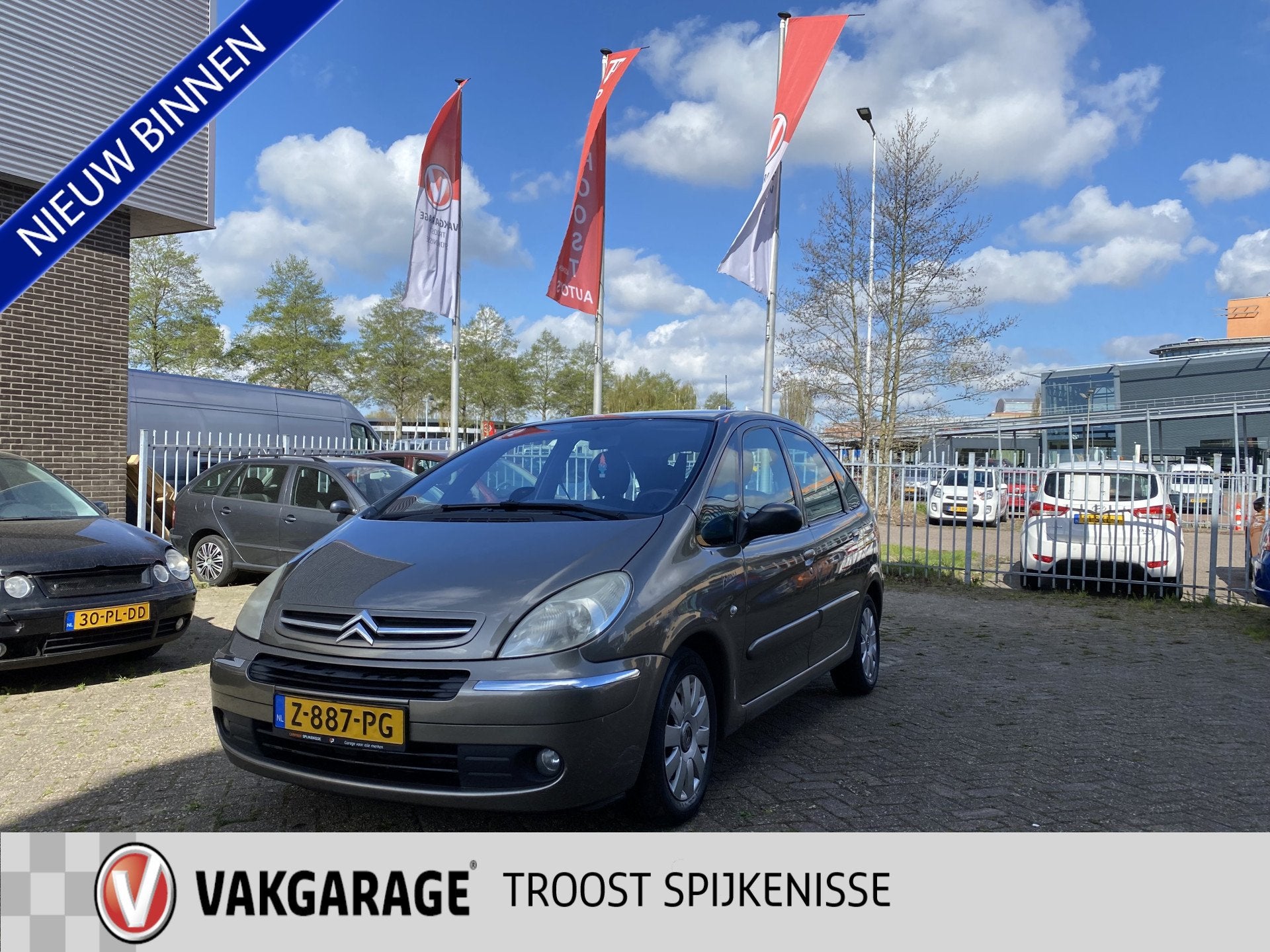 Citroën Xsara Picasso 1.6i-16V Image,Climate&Cruisecontrol,, Voorwielaandrijving, Stof, 4 cilinders, Bruin