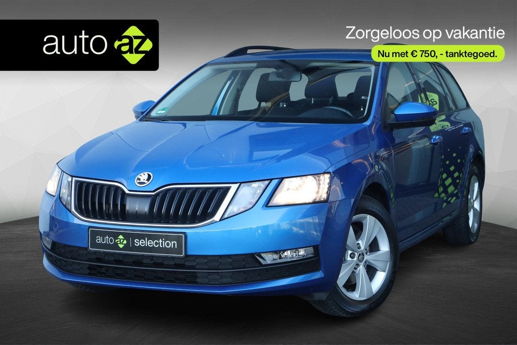 Skoda Octavia Combi 1.0 TSI Greentech Ambition Business, Stof, Gebruikt, Blauw, 116 pk