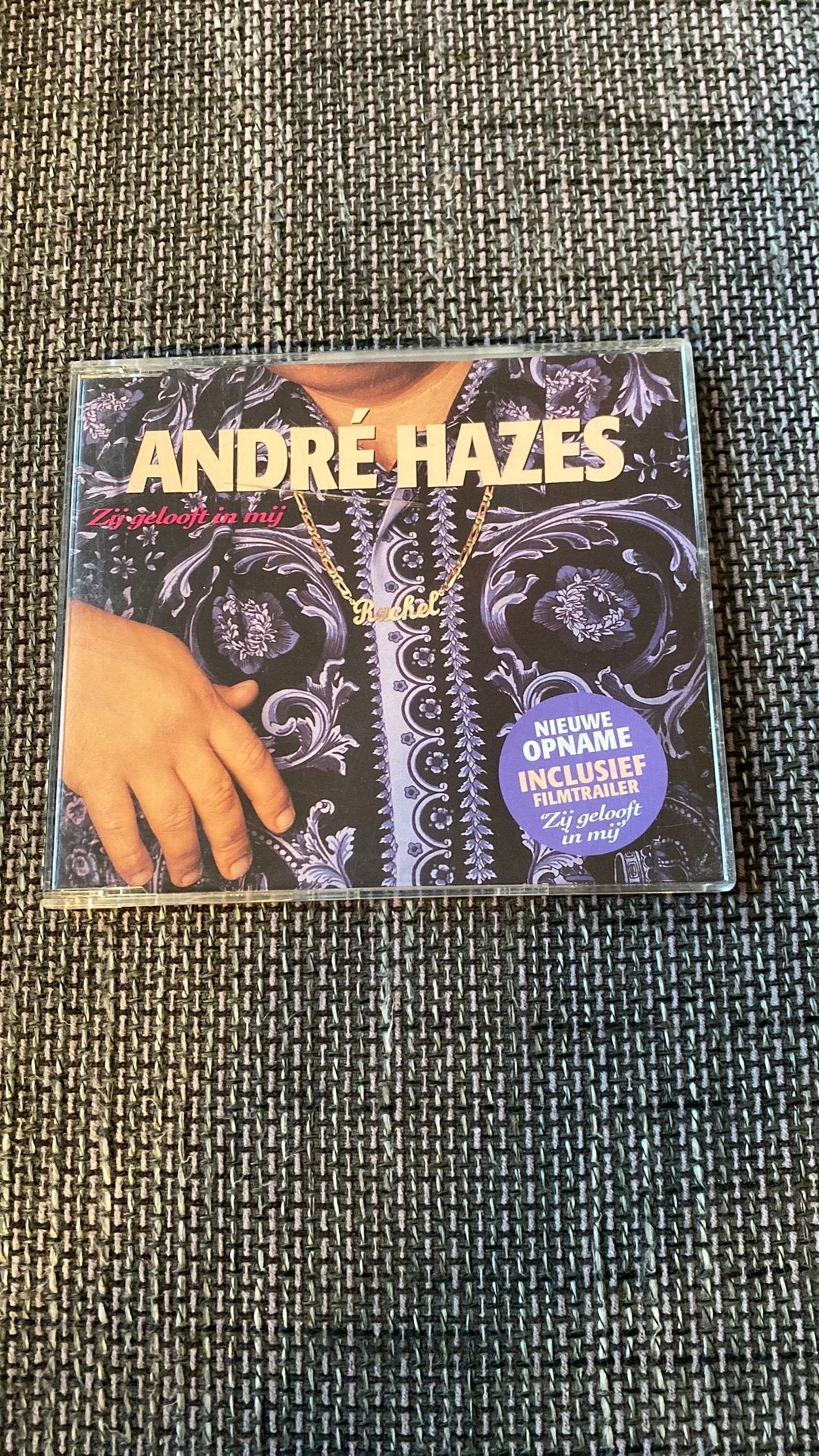 Cd single Andre Hazes - Zij gelooft in mij, Ophalen of Verzenden, Gebruikt, Levenslied of Smartlap