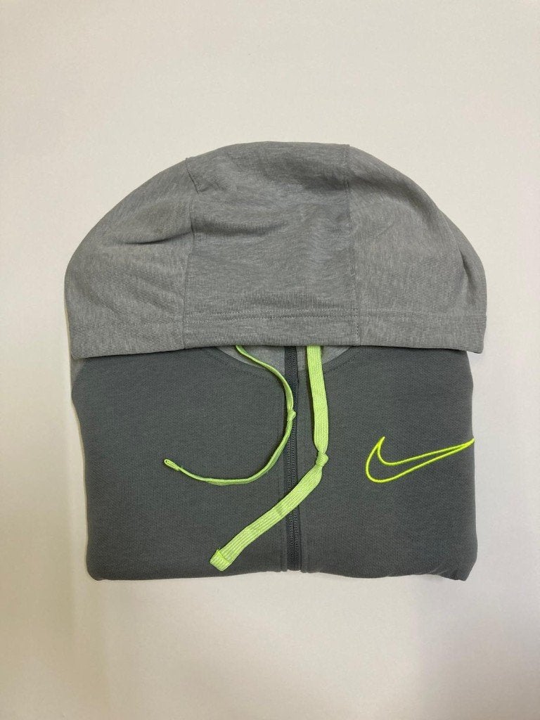 Y2K Nike Full Zip Jacket - Grey - XL - Streetwear-Therma Fit, Nike, Maat 56/58 (XL), Ophalen of Verzenden, Zo goed als nieuw