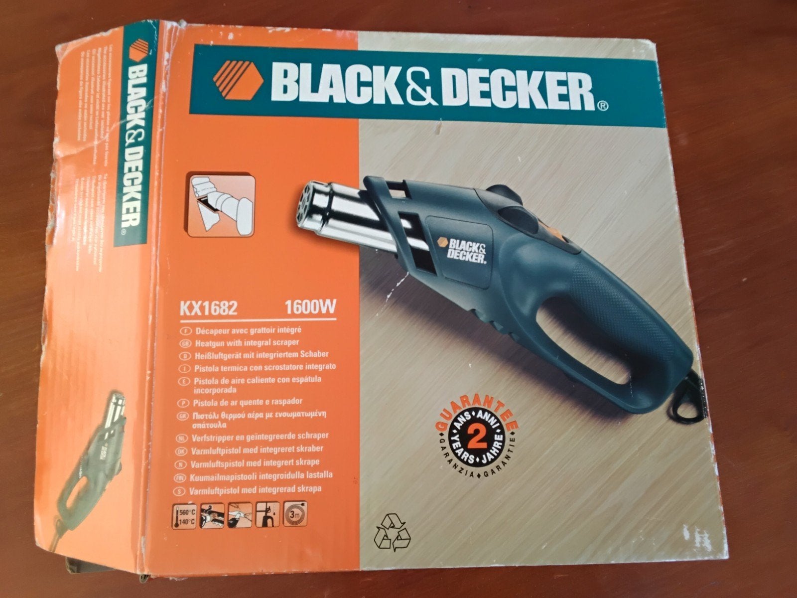 Black & Decker verfstripper, Ophalen of Verzenden, Gebruikt