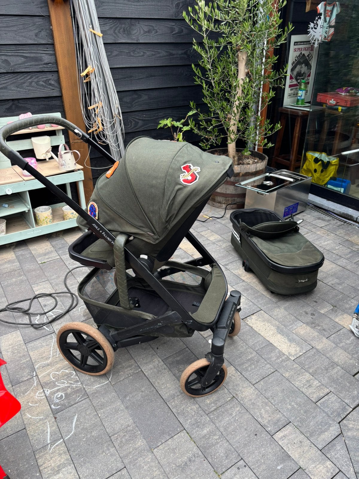 kinderwagen zeer compleet, Ophalen of Verzenden, Zo goed als nieuw, Overige merken