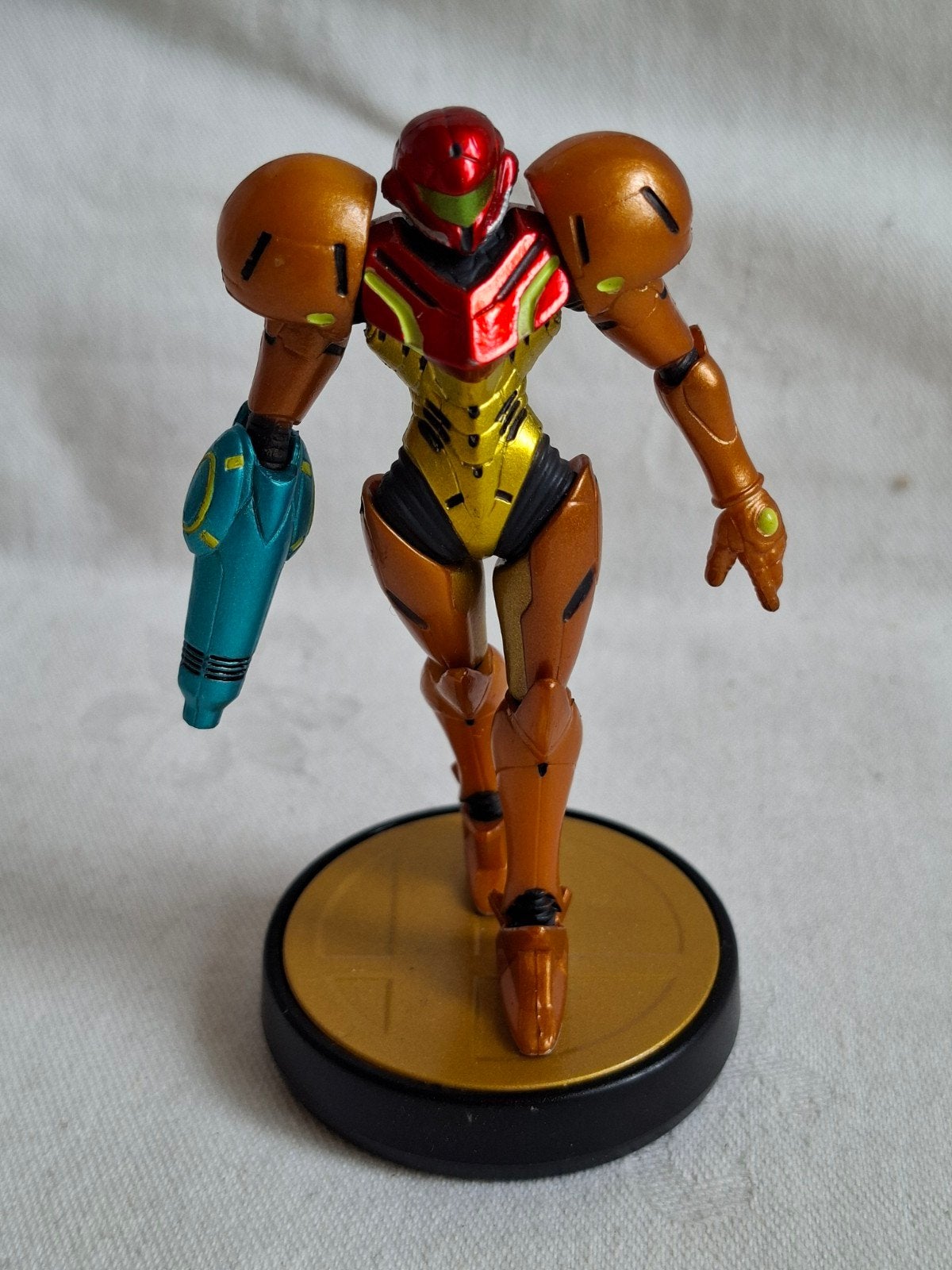 Nintendo Amiibo Samus Super Smash Bros , nummer 7, Ophalen of Verzenden, Zo goed als nieuw, Vechten, Vanaf 12 jaar