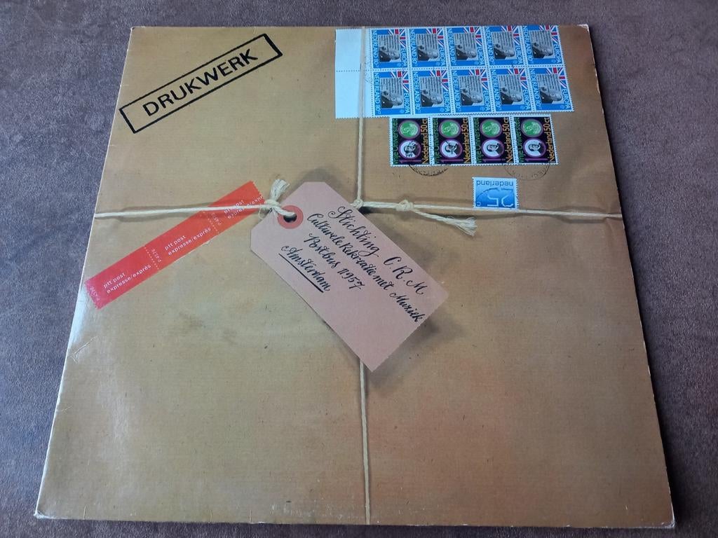 LP Drukwerk - drukwerk, Ophalen of Verzenden, Gebruikt, 12 inch