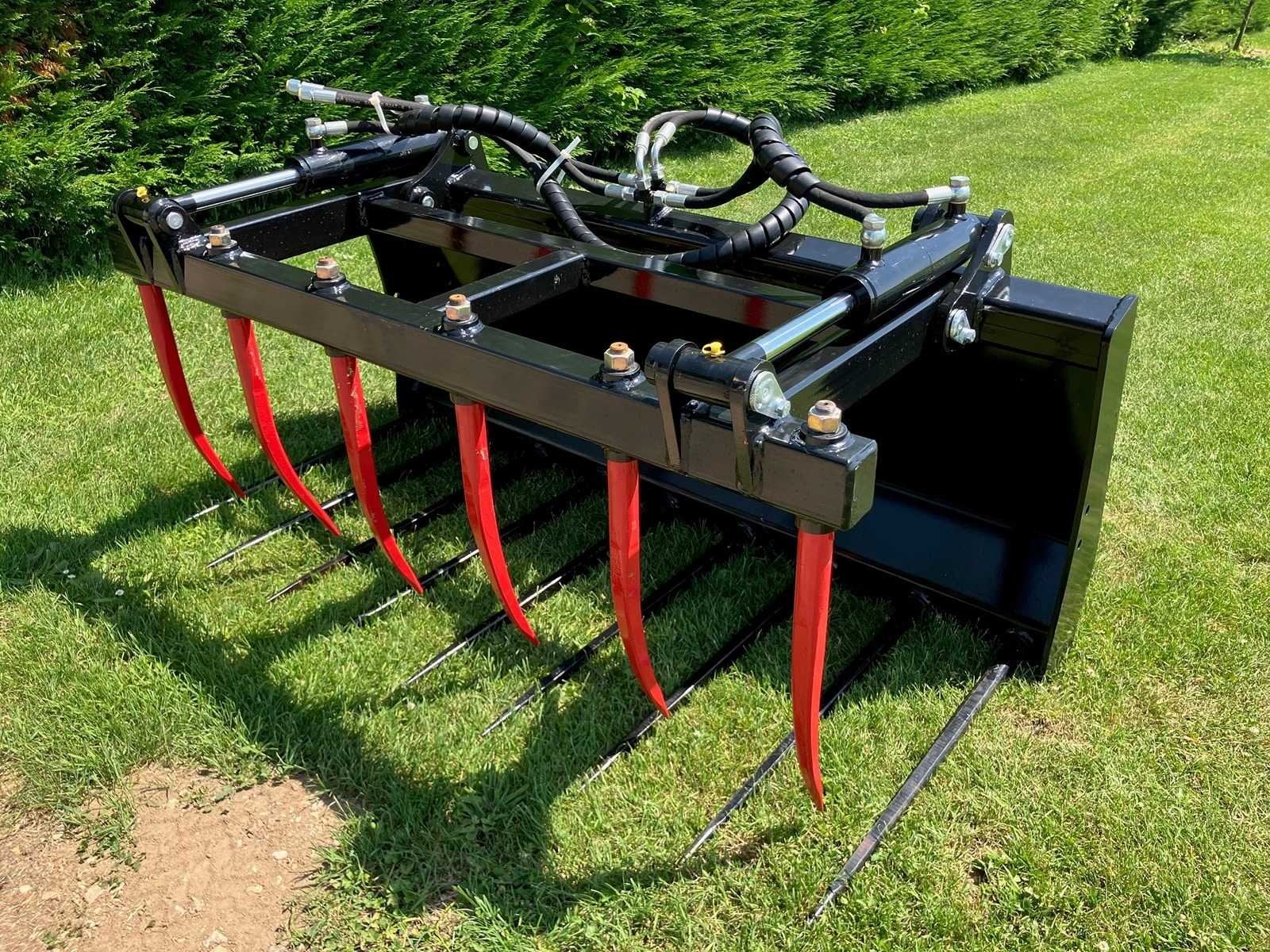HB Mestvork met hydraulische bovenklem