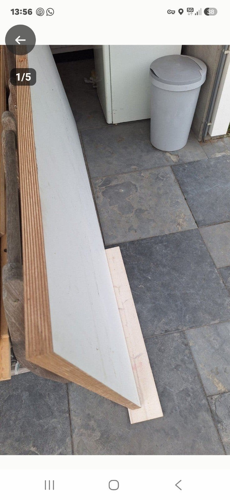 40 mm Multiplex plaat  Moet weg!!!!!!, Ophalen, Minder dan 25 mm, Nieuw, 200 tot 250 cm