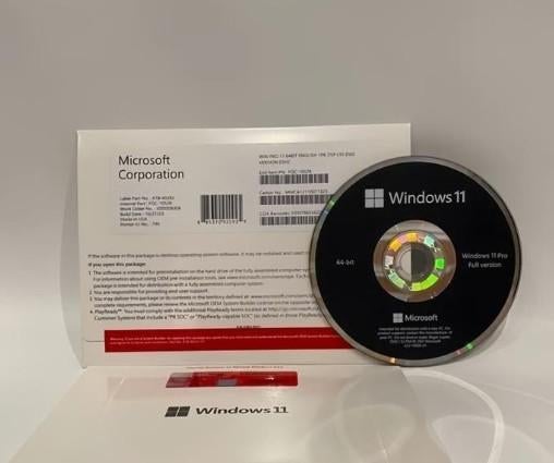 Windows 11 Pro 64-bit - Volledige Versie DVD, Computers en Software, Besturingssoftware, Ophalen of Verzenden, Nieuw, Windows