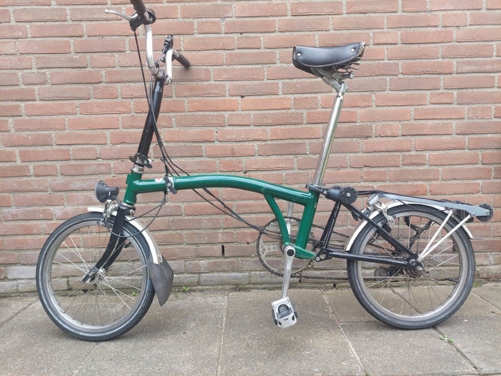 Onverwoestbare Brompton vouwfiets!, Ophalen, Gebruikt, Brompton, Velgrem