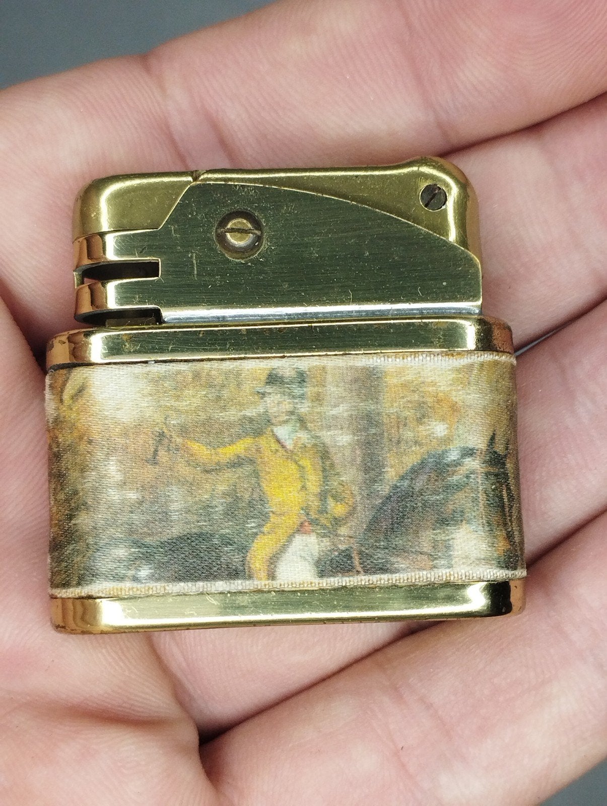 Zeldzame vintage benzine aansteker, Ophalen of Verzenden, Zo goed als nieuw, Aansteker
