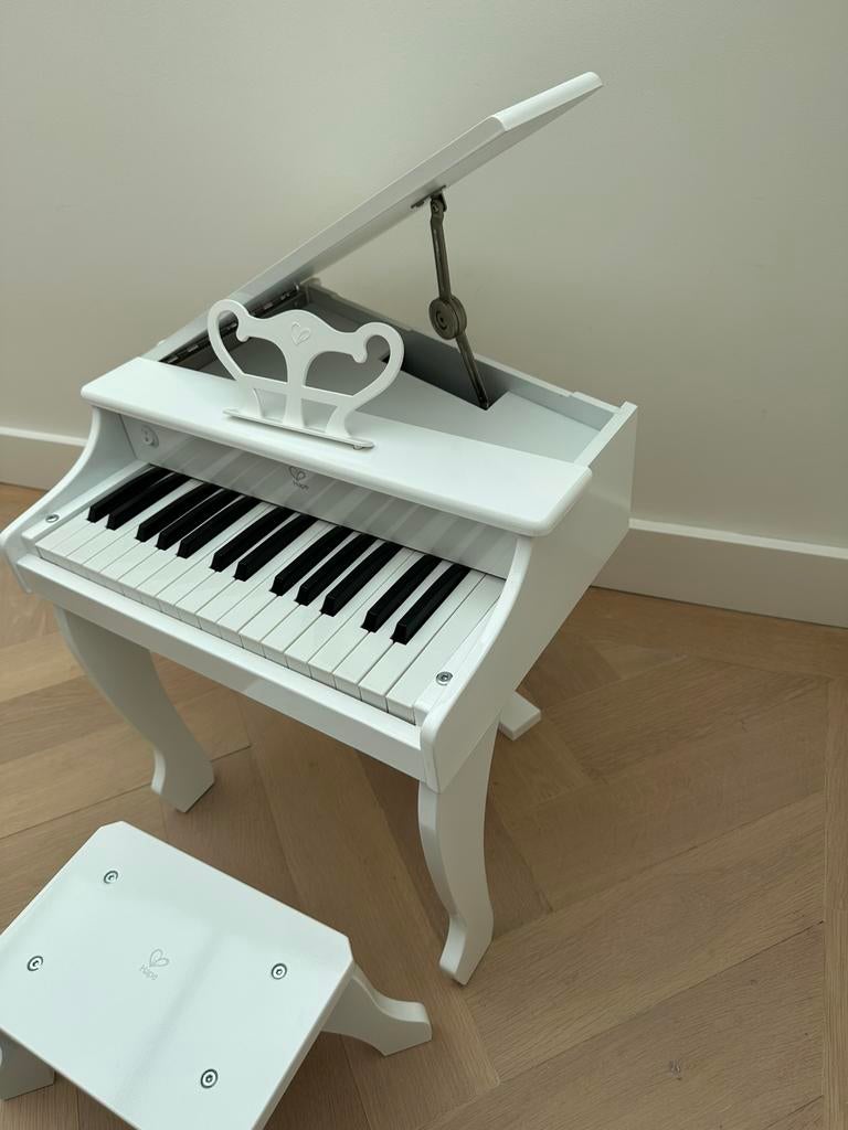 Hape luxe vleugel / piano, Ophalen, Zo goed als nieuw, Zwart, Vleugel