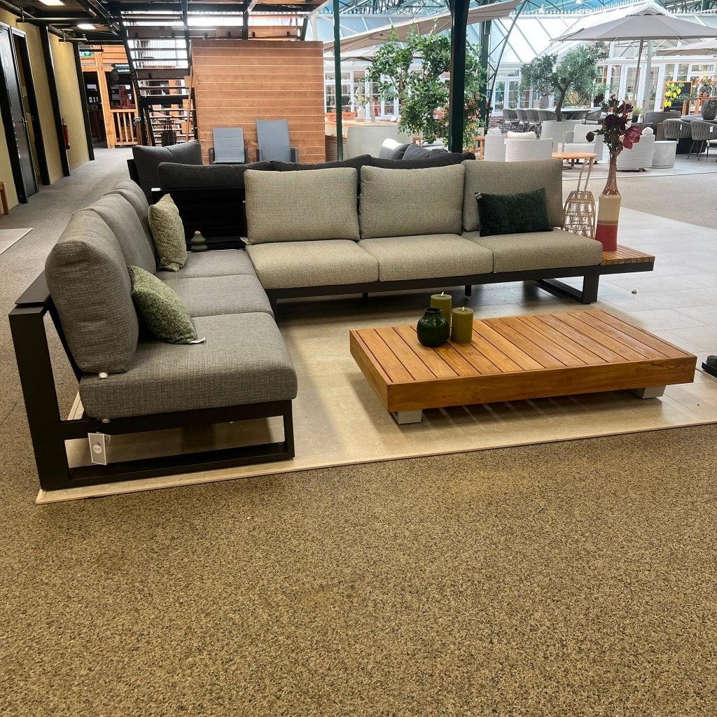 Savona Loungeset | Showroommodel, Tuin en Terras, Tuinsets en Loungesets, Ophalen, Gebruikt, 6 zitplaatsen, Bank