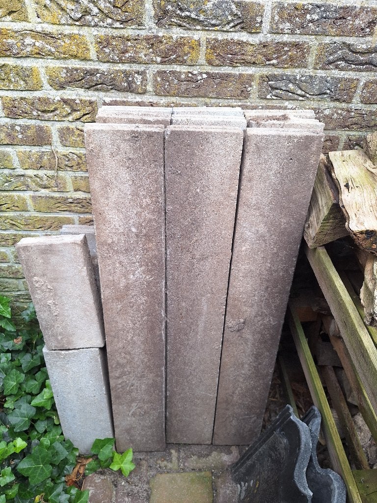 Opsluitbanden 12 stuks, Tuin en Terras, Ophalen, Gebruikt, Overige typen, Minder dan 5 m²