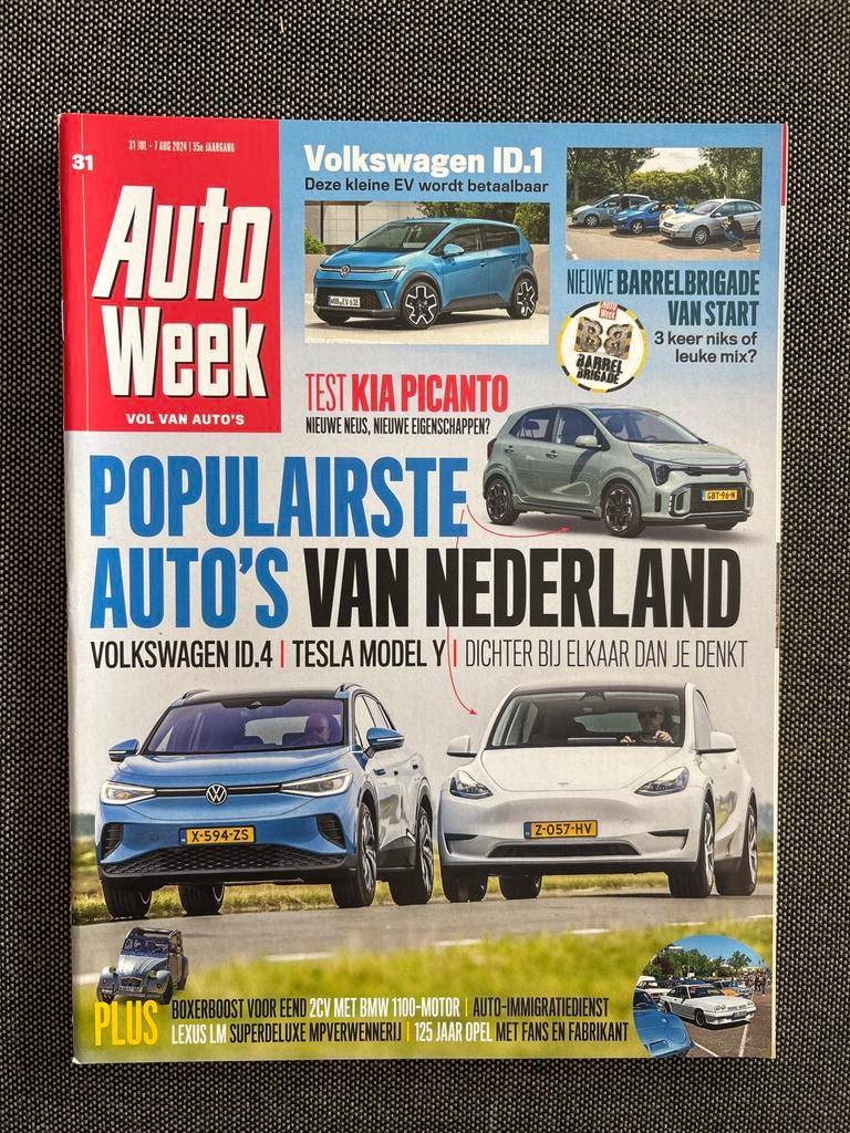 AutoWeek Magazine - Populairste Auto's van Nederland, Ophalen of Verzenden, Nieuw