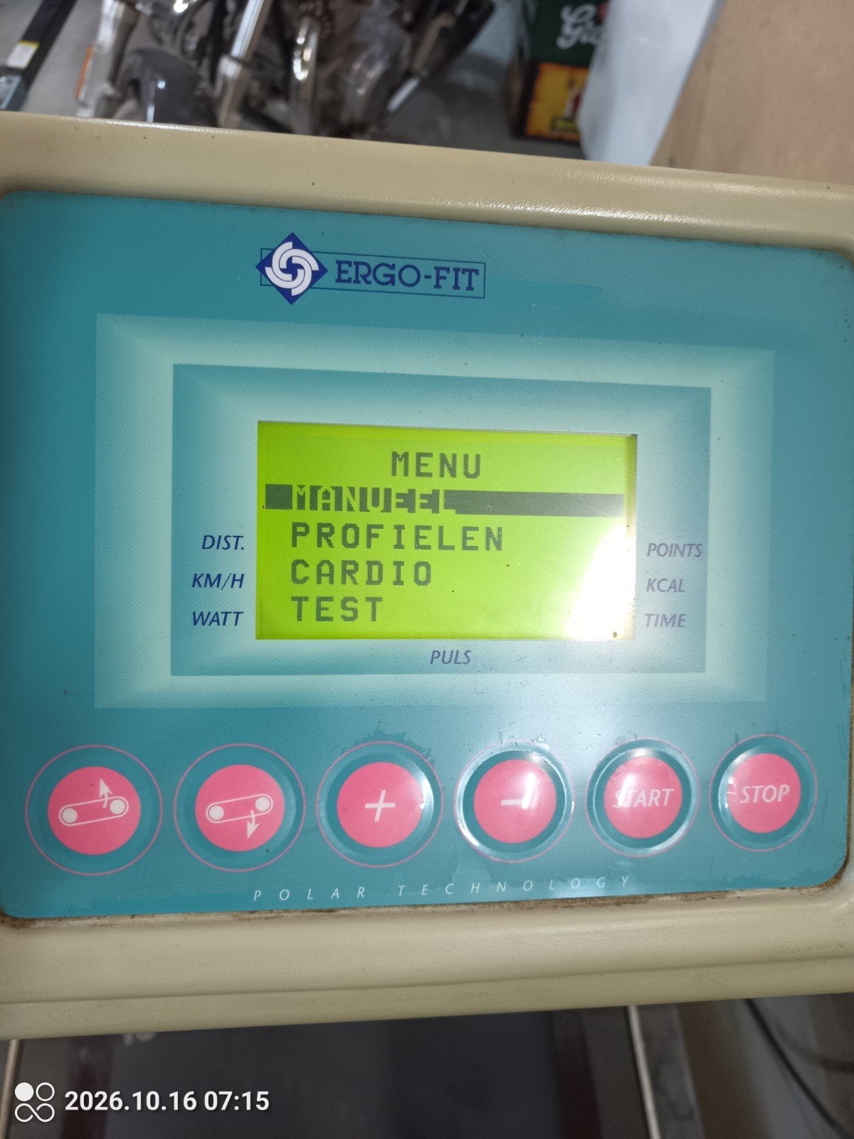 Professionele ERGO-FIT 1200 Loopband - Robuust en Instelbaar, Sport en Fitness, Ophalen, Overige materialen, Gebruikt, Benen