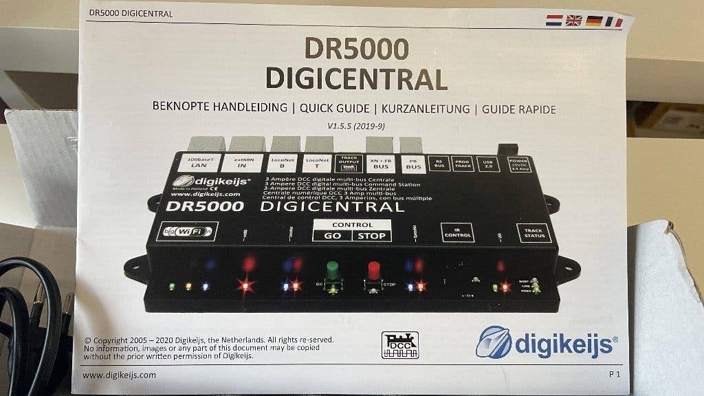 digikeijs DR5000, Overige merken, Gelijkstroom, Overige typen, Ophalen of Verzenden