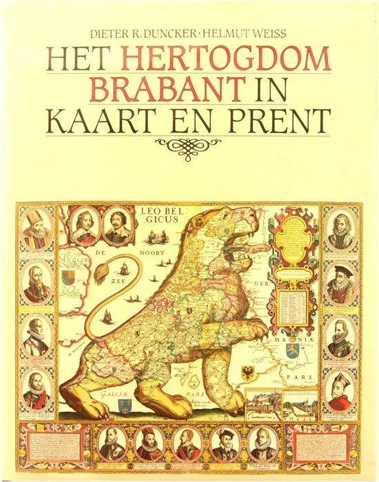 Het Hertogdom Brabant in kaart en prent, Verzenden, Voor 1800, Nederland, Landkaart