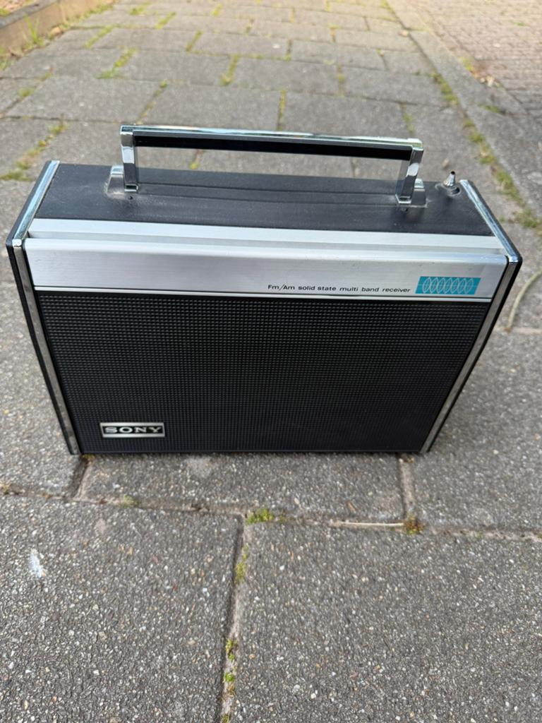 Sony CRF 5090 wereldontvanger, Audio, Tv en Foto, Radio's, Ophalen of Verzenden, Zo goed als nieuw, Wereldontvanger