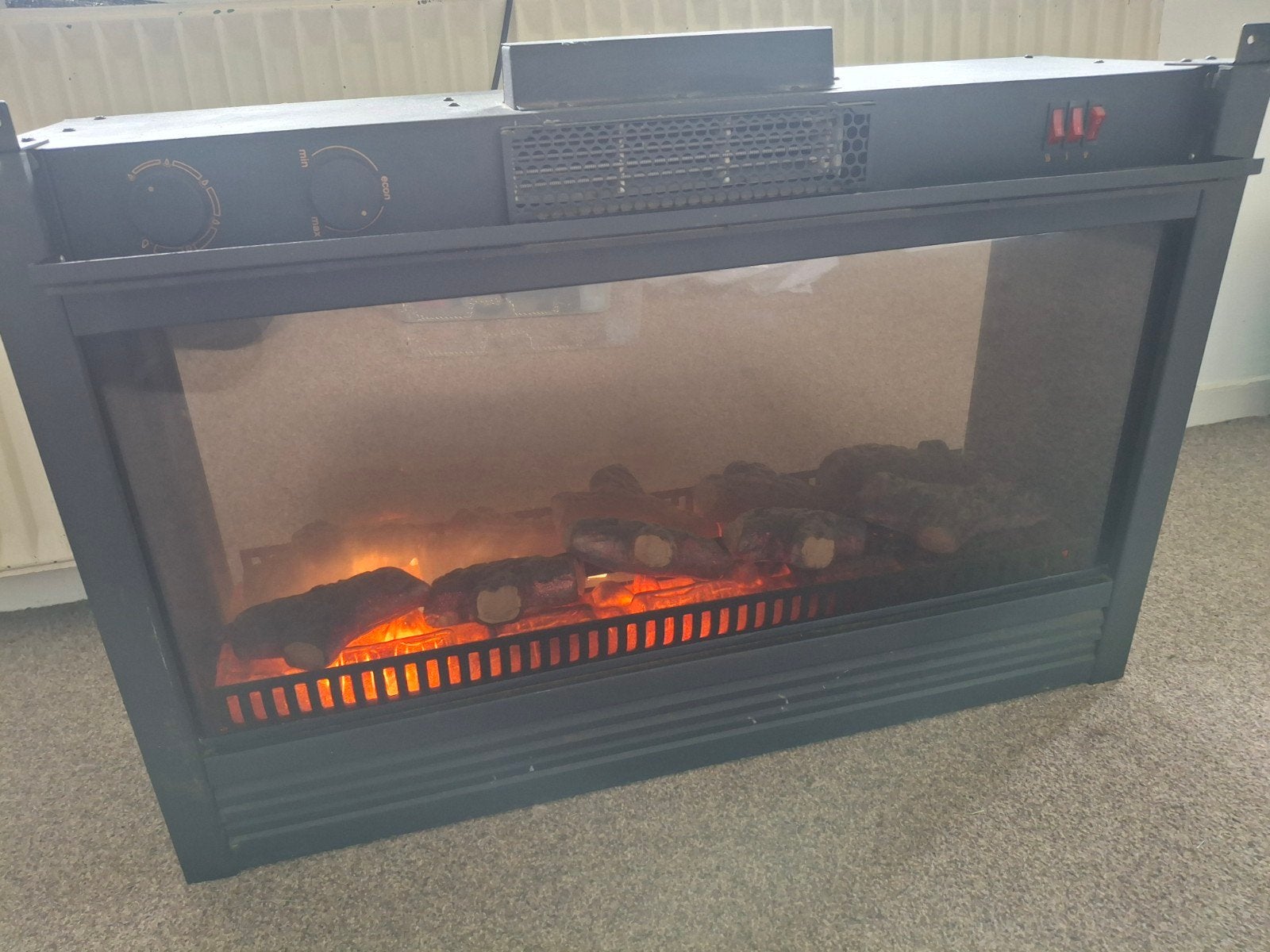 Classic Fire Elektrische Haard - Type Firenze (AJ55-XL), Ophalen, Gebruikt, Inbouwhaard, Elektrische haard