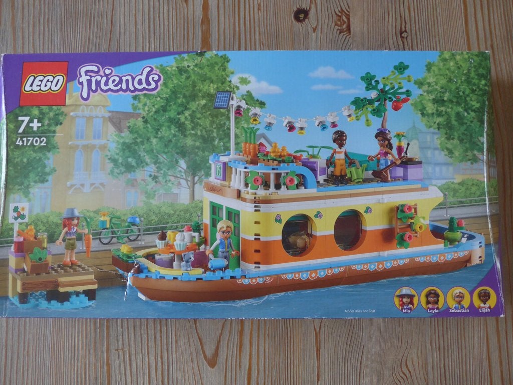 LEGO Friends 41702 Canal Woon/Party boot, Inclusief instructies, Lego, Friends, Ophalen of Verzenden
