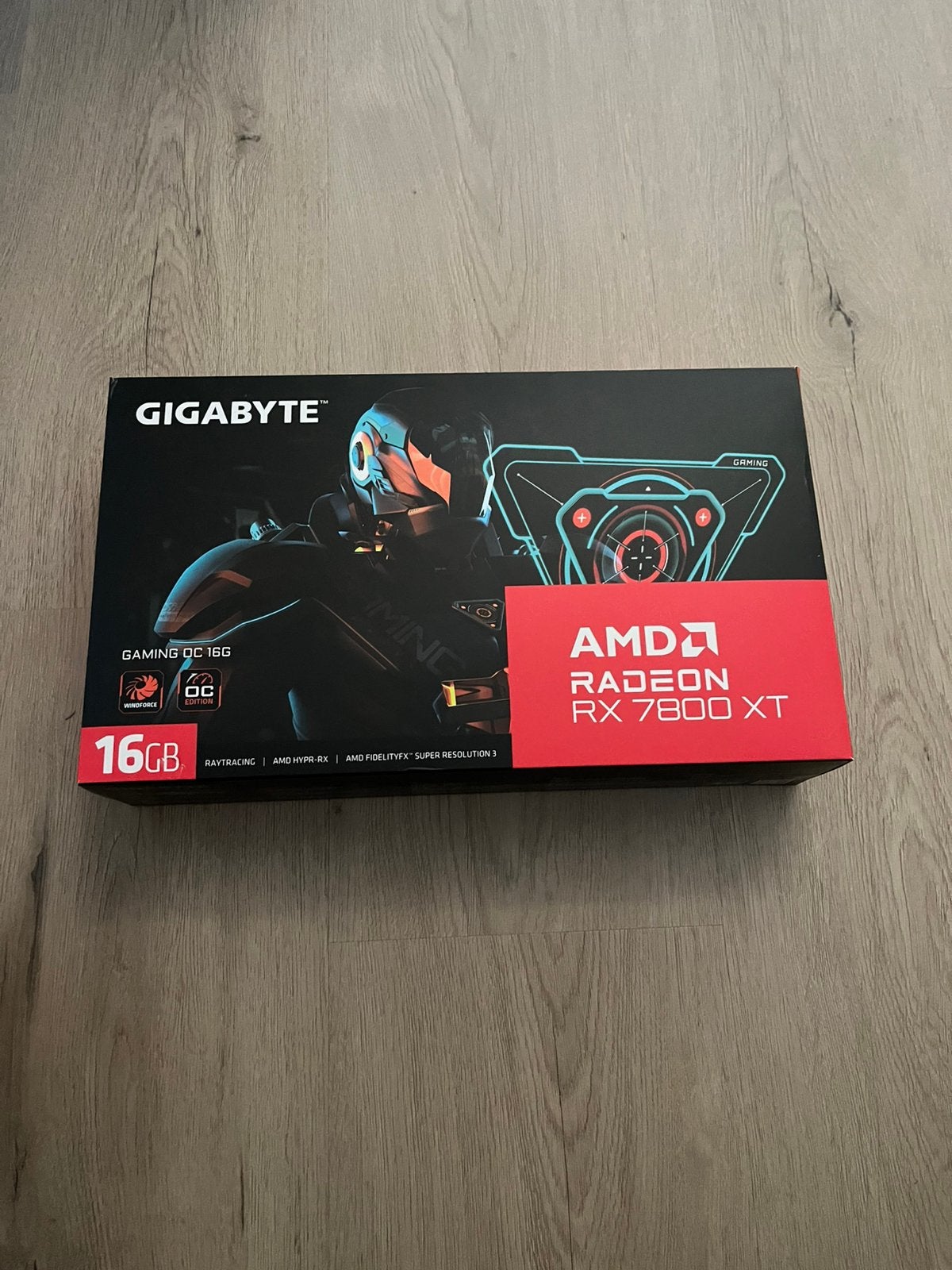 Gigabyte Radeon RX 7800 XT Gaming OC 16GB, Ophalen, AMD, GDDR6, PCI-Express 4