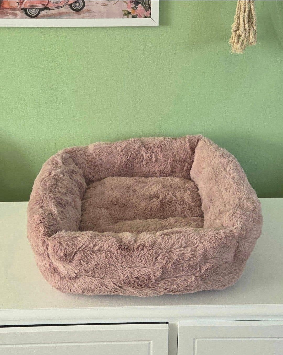 Roze Pluche Dierenmand 50x50, Ophalen of Verzenden, Nieuw, Pluche