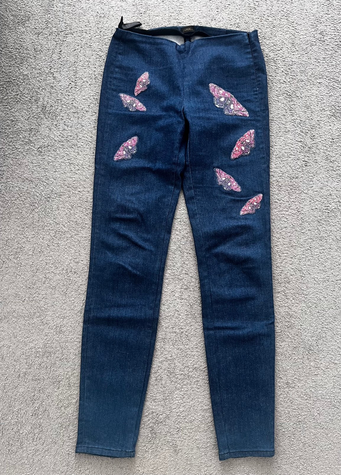 La Perla broek origineel!, Ophalen of Verzenden, Zo goed als nieuw, Blauw, W28 - W29 (confectie 36)