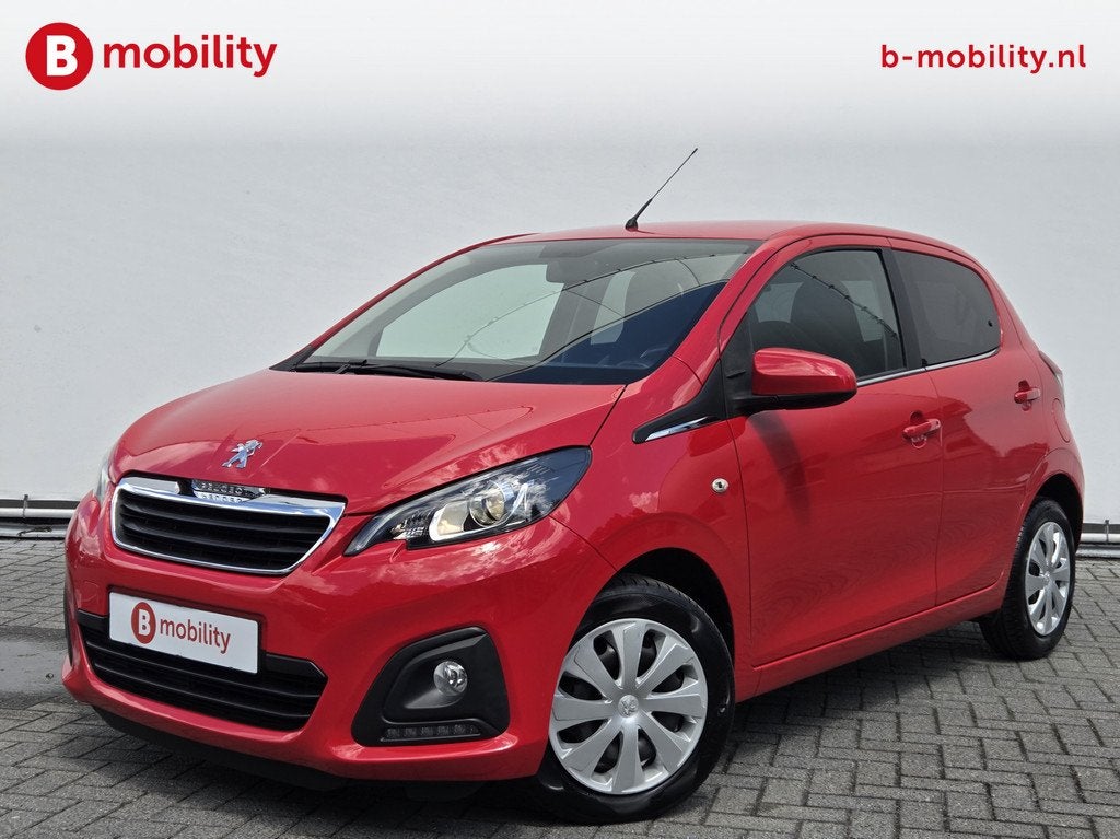 Peugeot 108 1.0 e-VTi Active 5-Drs. Cruise Control Achteruit, Voorwielaandrijving, Stof, Gebruikt, 4 stoelen