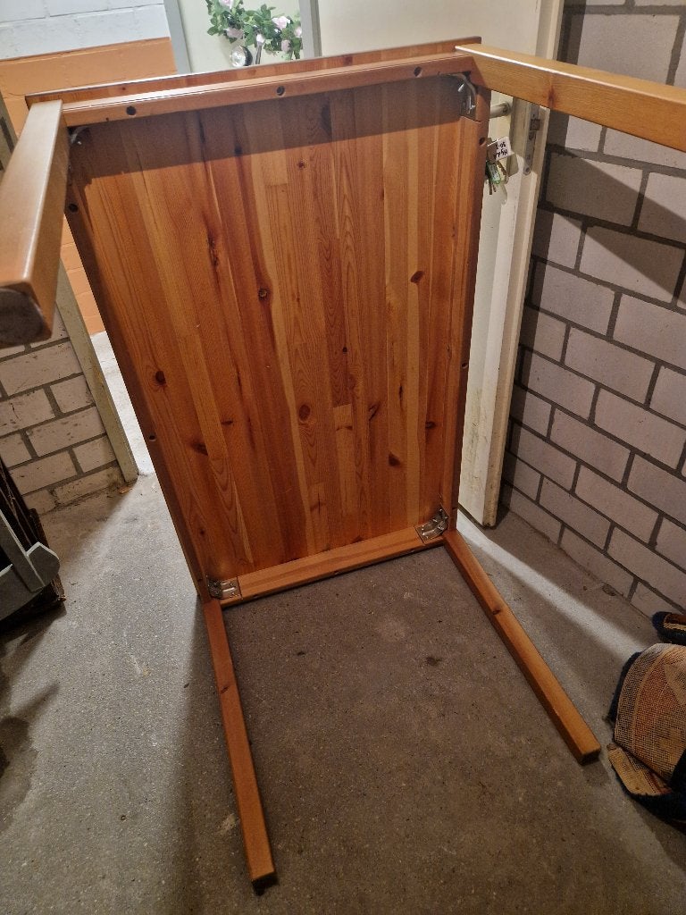 IKEA JOKKMOKK tafel 4 persoons, Grenen rechthoekig, Gebruikt, 50 tot 100 cm, 100 tot 150 cm