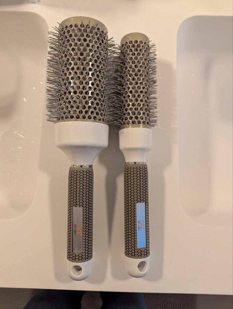 Oge Exclusive Keramische Föhnborstels, Ophalen of Verzenden, Zo goed als nieuw, Kam of Borstel