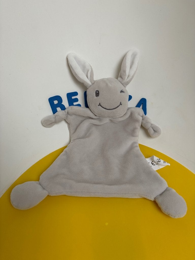 K2848 evora bambino doekje konijn grijs, Ophalen of Verzenden, Zo goed als nieuw, Overige typen