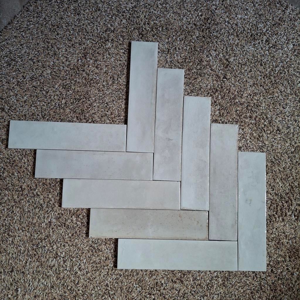 10x tegels 24x6cm, Wandtegels, Nieuw, Minder dan 20 cm, Minder dan 5 m²