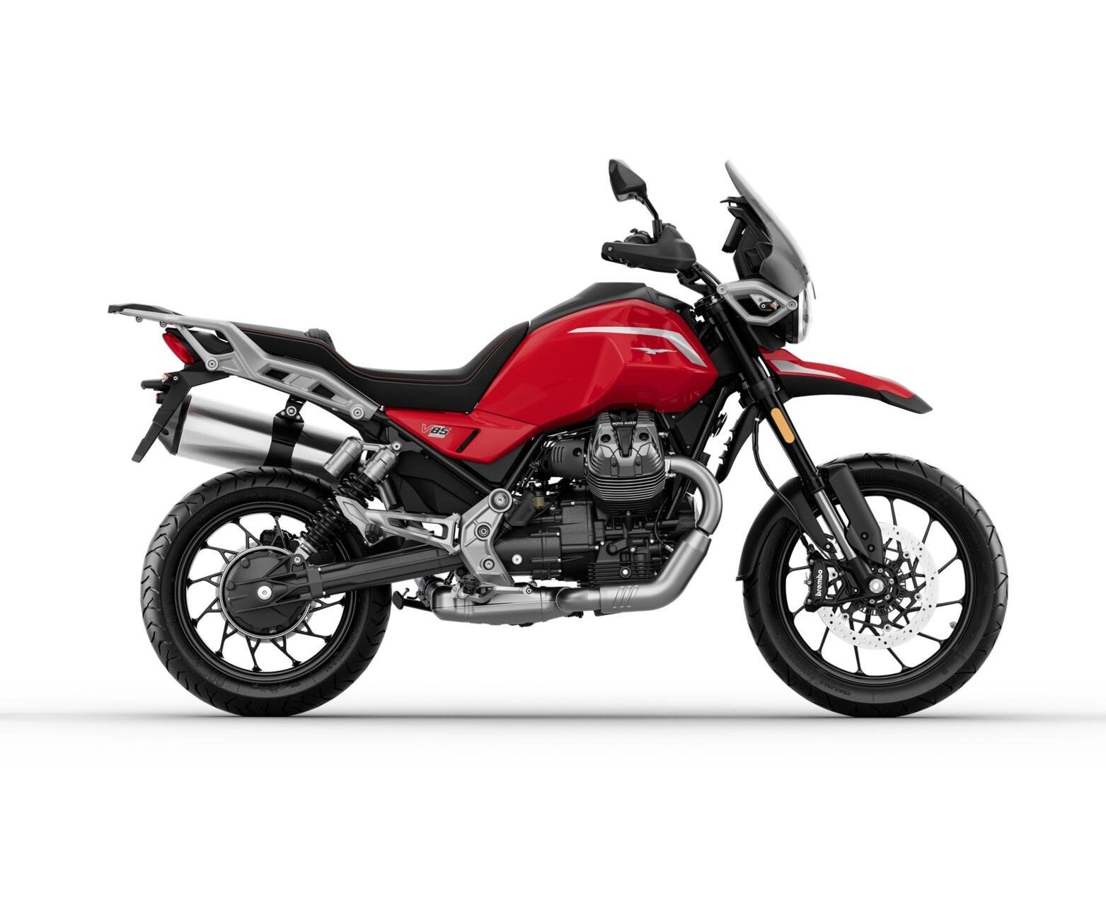 Moto Guzzi V85 Strada Rosso Monza uit voorraad leverbaar, Motoren, Motoren | Moto Guzzi, 853 cc, Moto Guzzi, Bedrijf, Meer dan 35 kW