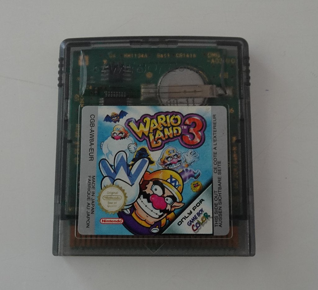 Wario Land 3 voor Nintendo Game Boy Color, 1 speler, Zo goed als nieuw, Vanaf 3 jaar, Ophalen