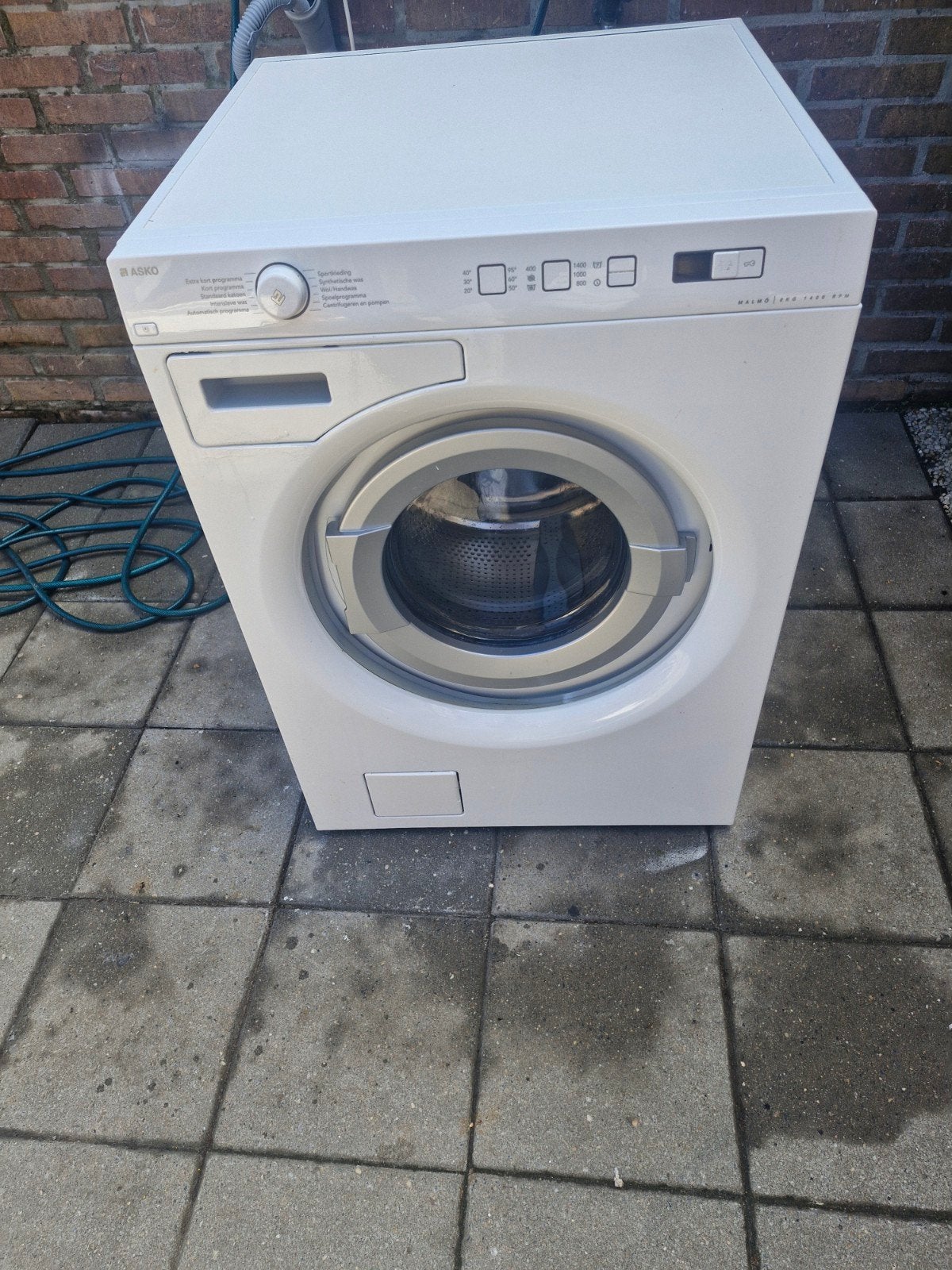 Asko wasmachine, Witgoed en Apparatuur, Wasmachines, 1200 tot 1600 toeren, Gebruikt, 8 tot 10 kg, Ophalen of Verzenden