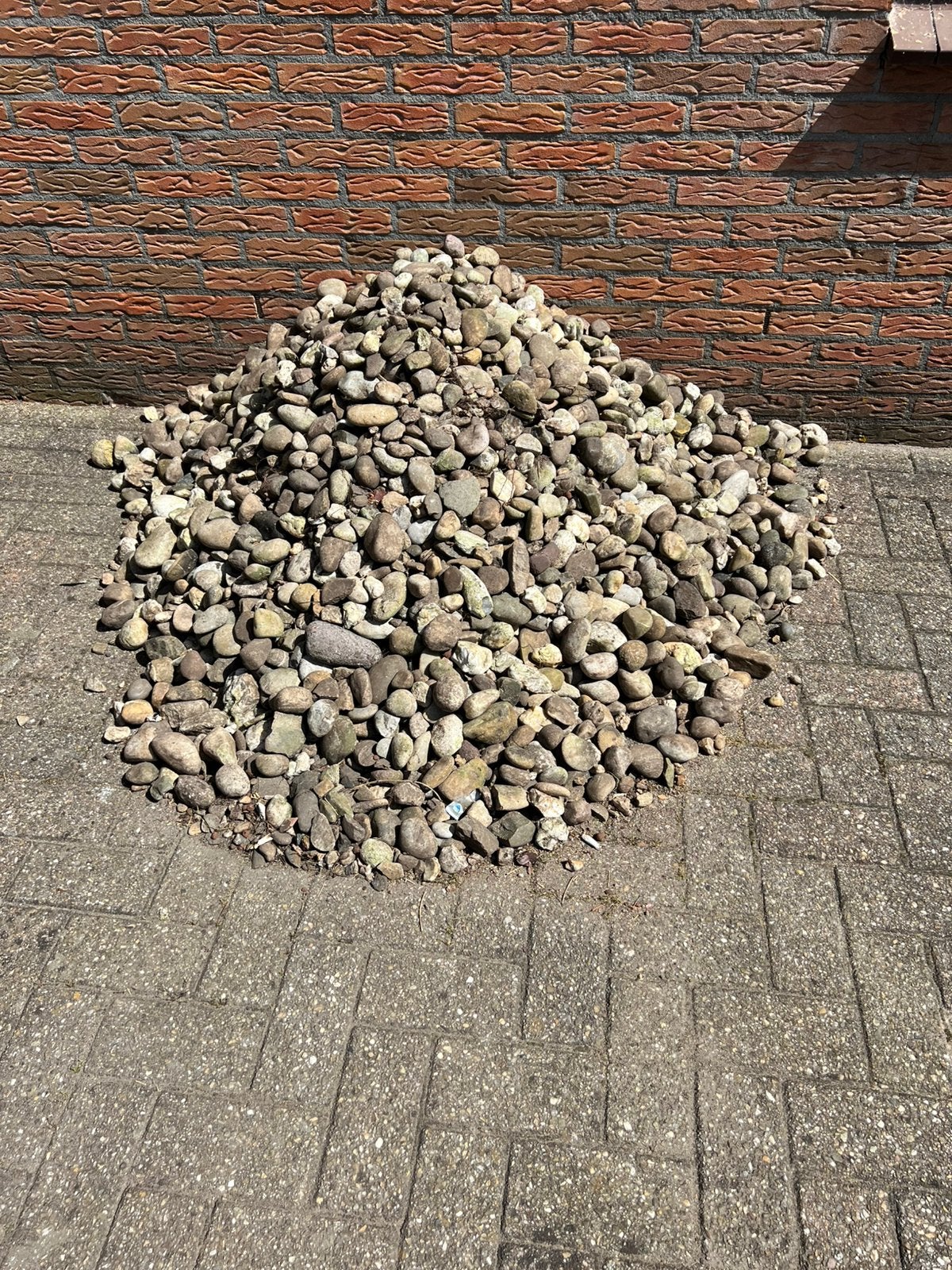 Grint, Tuin en Terras, Grind, Keien en Split, Ophalen, Overige materialen, Wit, Zo goed als nieuw