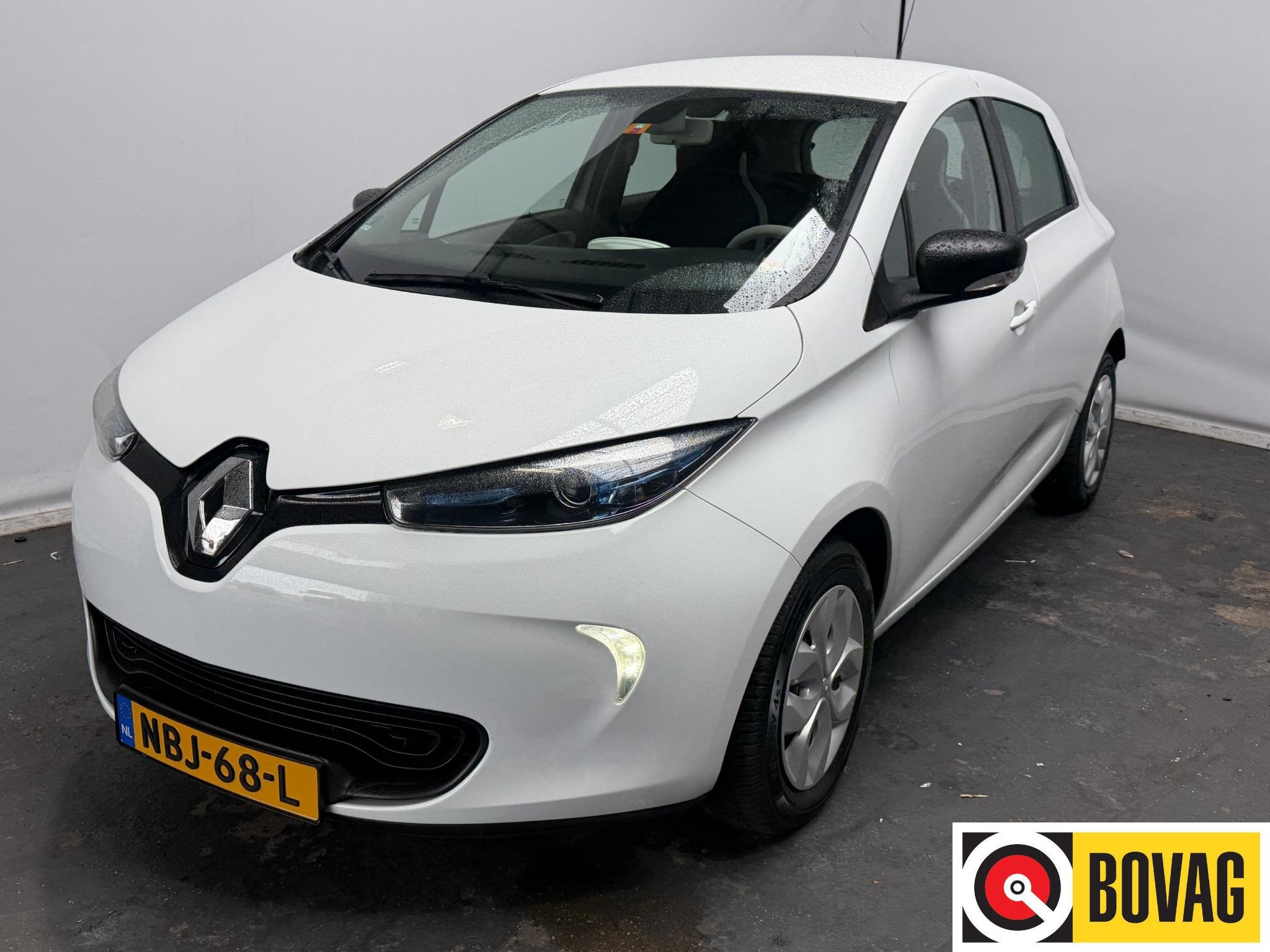 Renault ZOE R240 Life 22 kWh (incl accu), Auto's, 240 km, Stof, 22 kWh, Wit