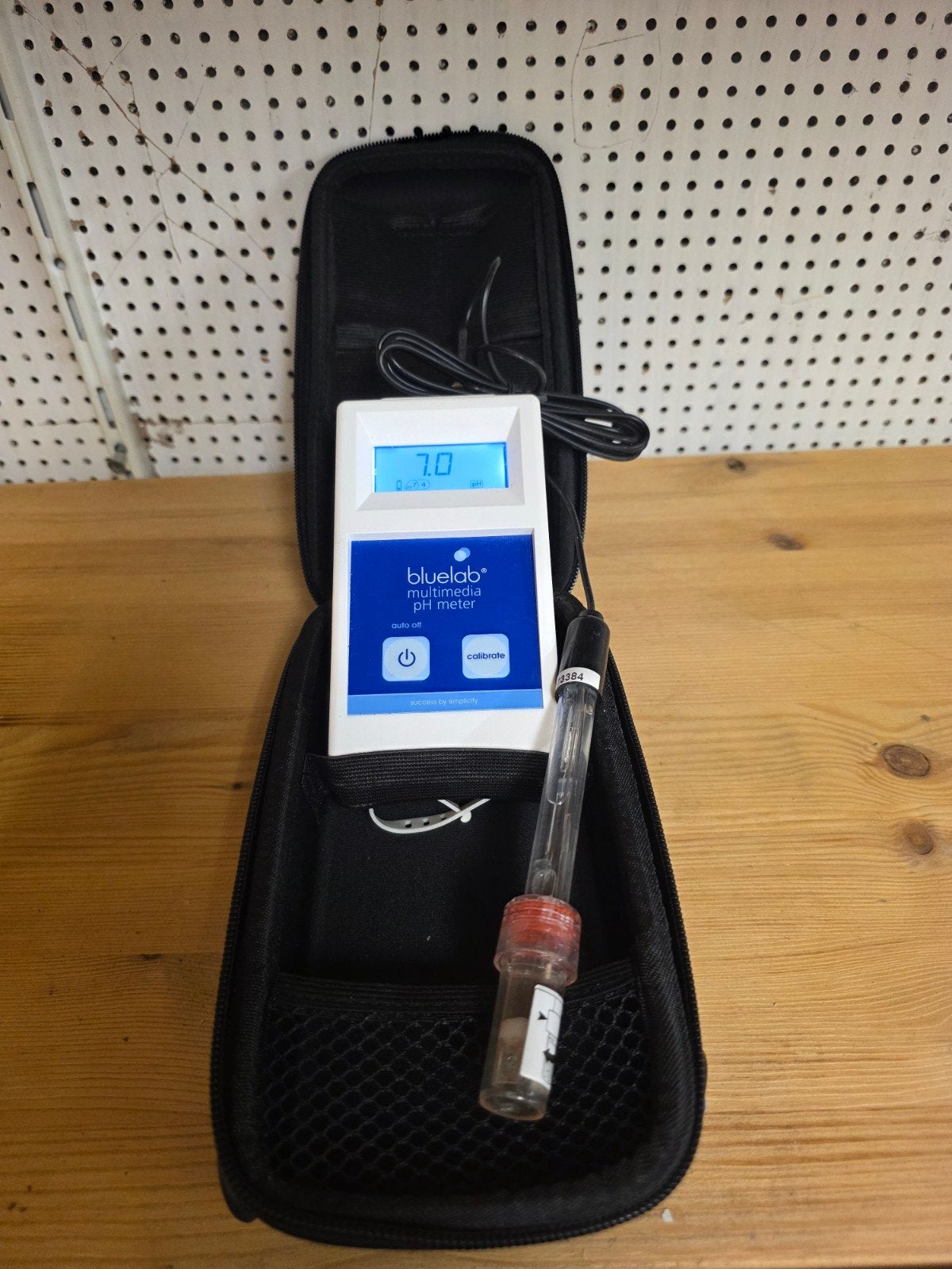 Bluelab Multimedia pH Meter – Compleet met sonde & opbergetu, Ophalen of Verzenden, Zo goed als nieuw