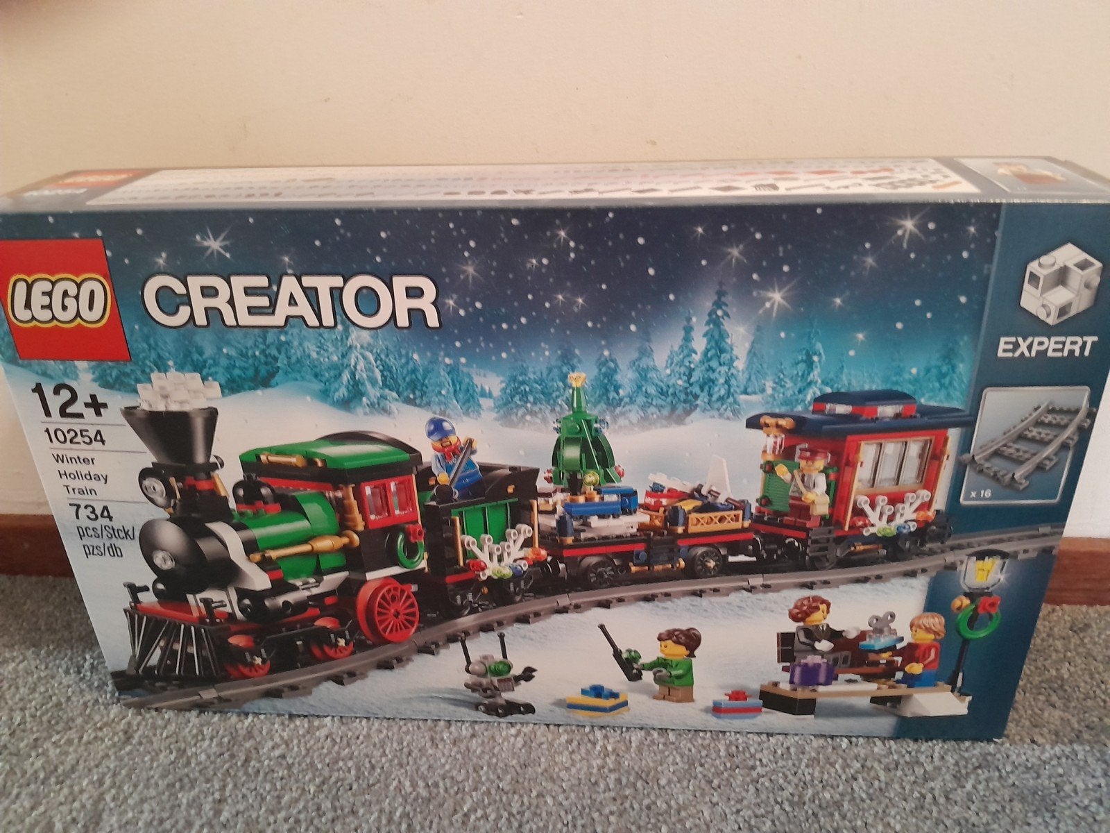 LEGO Creator Winter Holiday Trein 10254 Nieuw in doos, Lego, Nieuw, Ophalen of Verzenden, Ongeopend/sealed