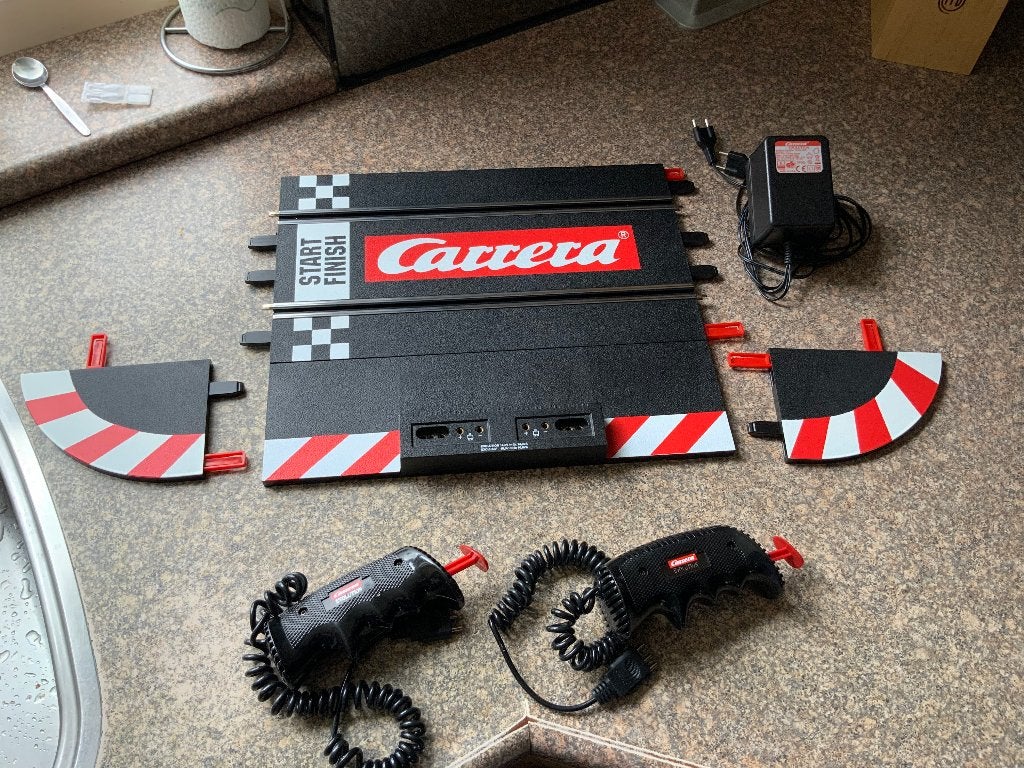 Carrera 132/124 evolution aansluit baanstuk compleet, Carrera, Ophalen of Verzenden, Elektrisch, Racebaan