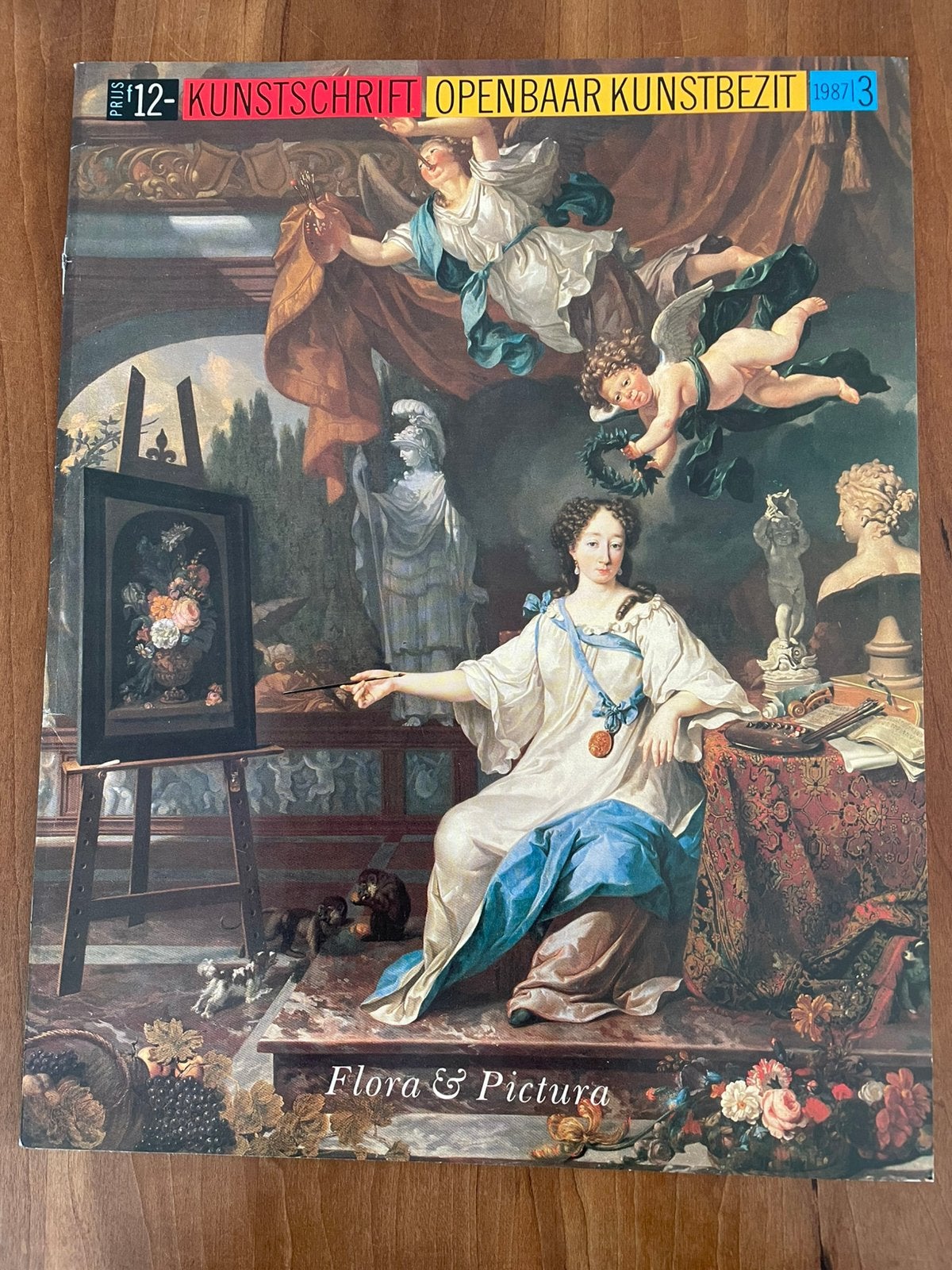 Kunstschrift 1987 3 Flora & Pictura, Ophalen of Verzenden, Zo goed als nieuw