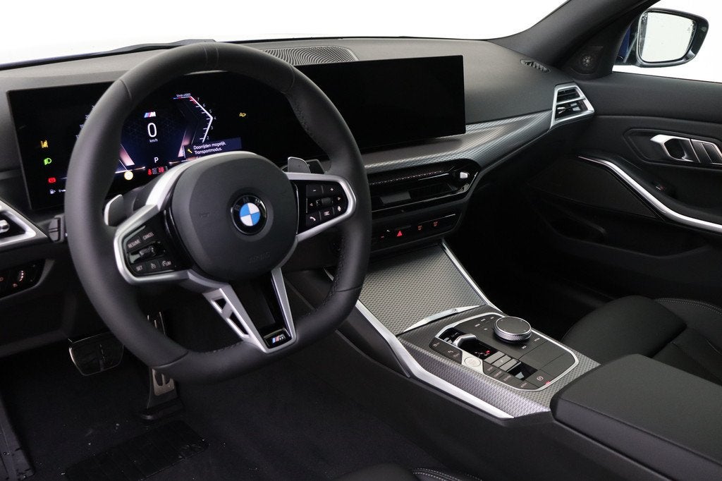 BMW 3 Serie 320i M Sport Automaat / Sportstoelen / Adaptieve, Auto's, BMW, Automaat, 1998 cc, 4 cilinders, Blauw