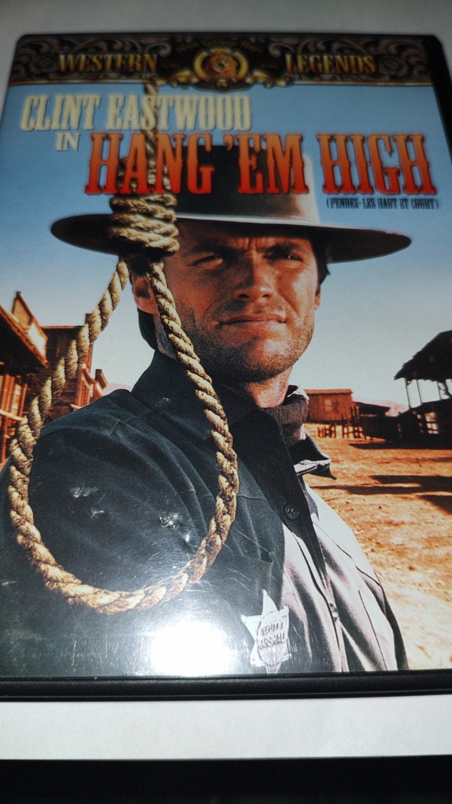 Clint Eastwood in hang em high 2 euro Didam, Vanaf 12 jaar, Ophalen of Verzenden, Zo goed als nieuw, Actie en Avontuur