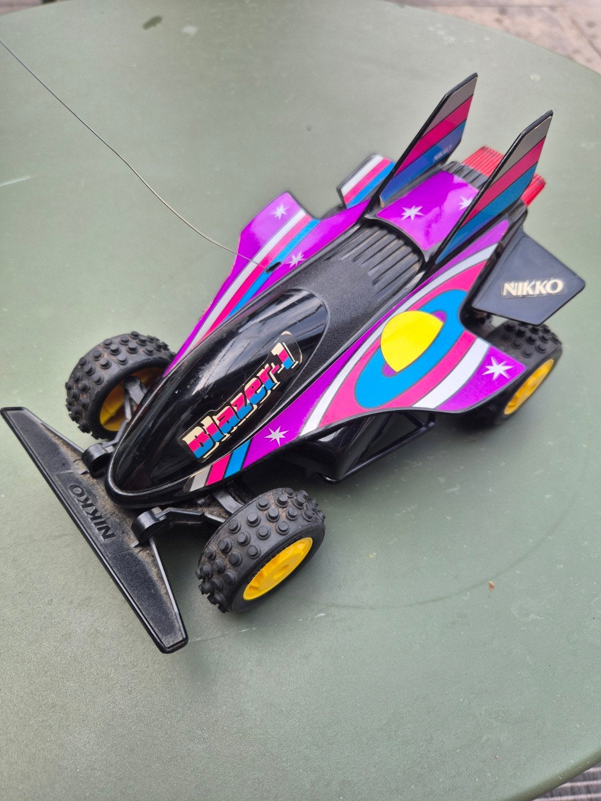 Vintage Nikko Blazer-1 RC Buggy - Zonder afstandsbediening, Elektro, Gebruikt, Auto offroad, Ophalen of Verzenden