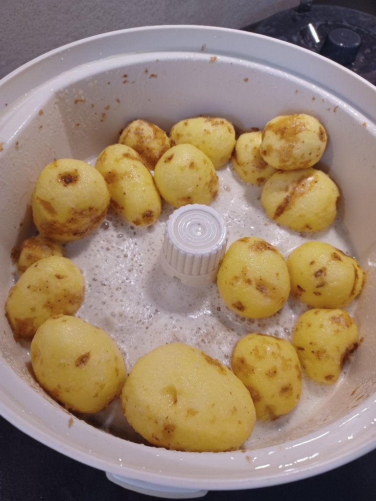 Martex Elektrische Aardappelschiller Aardappel schrapper, Ophalen of Verzenden, Gebruikt